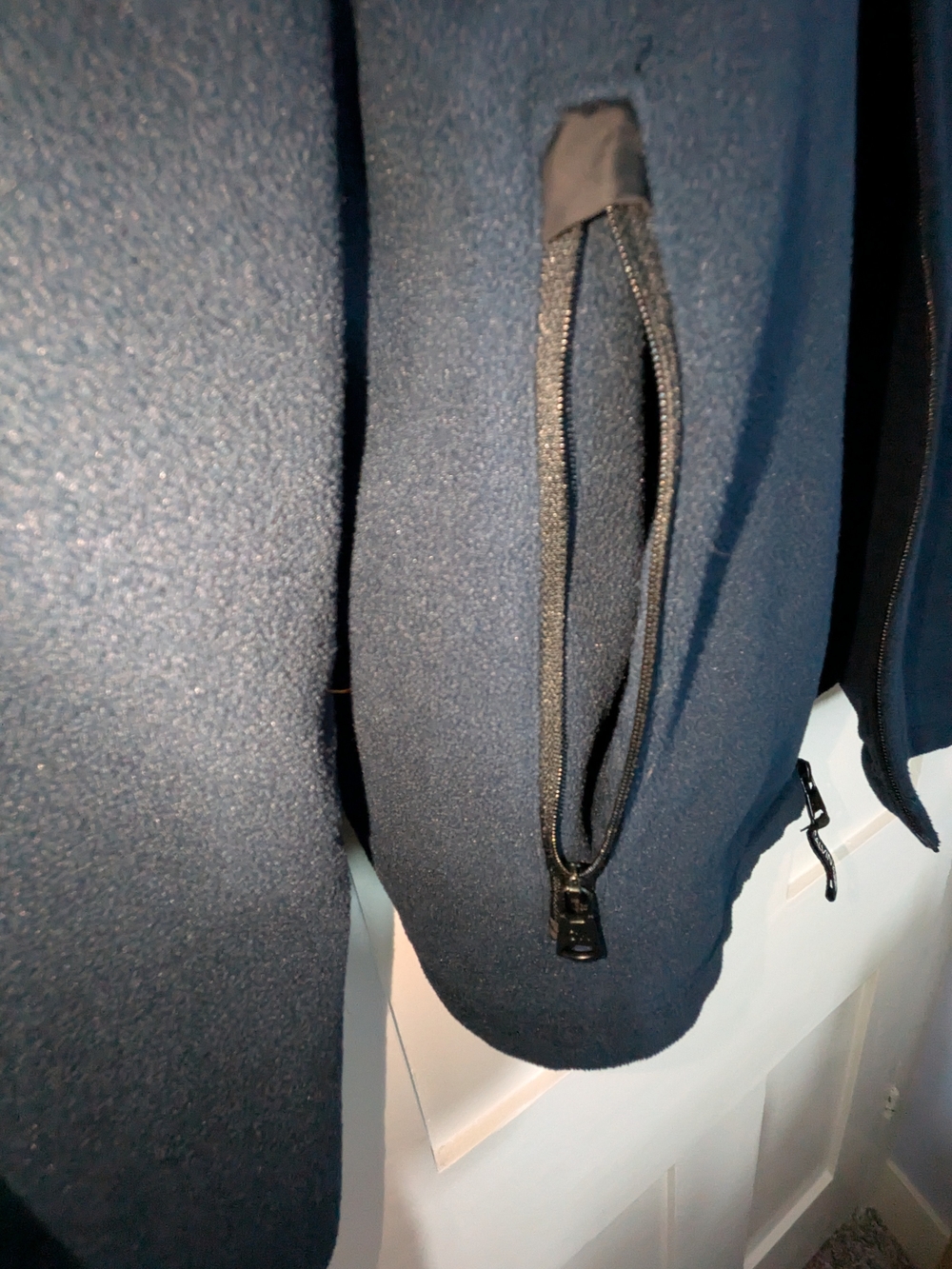 Calvin Klein Navy and Black Hybrid Performance Jacket - Picture 10 of 14